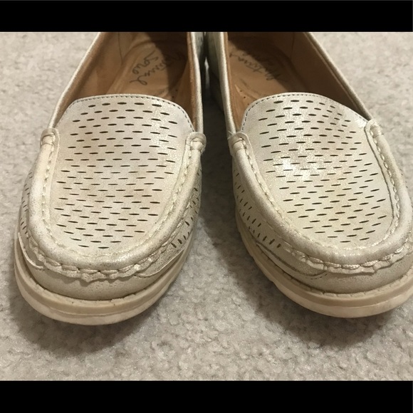 Natural Soul Shoes - Pale metallic gold Natural Soul 6.5, xsoft insoles